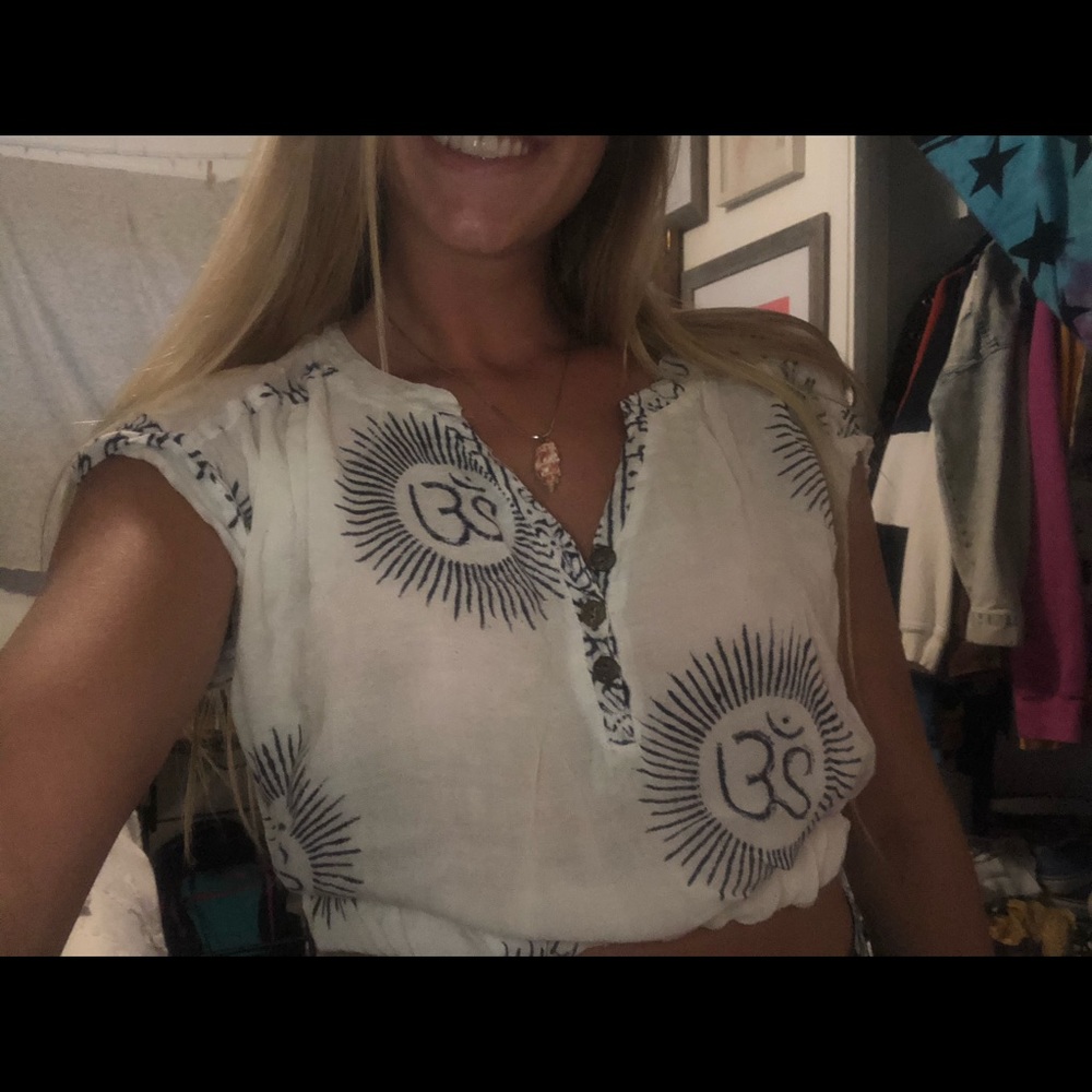 Elastic wrap crop tshirt
